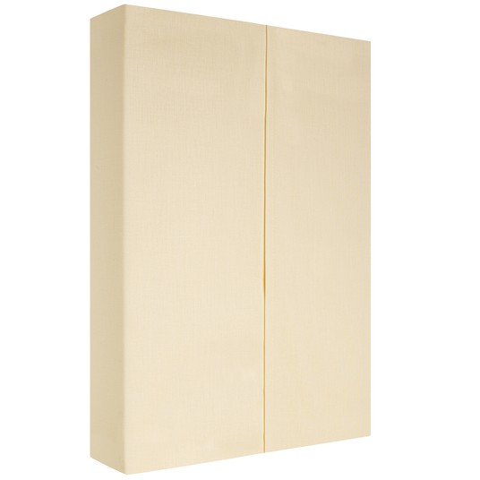 Prześcieradło bawełniane 160x210cm piaskowe -zdjęcie numer 2