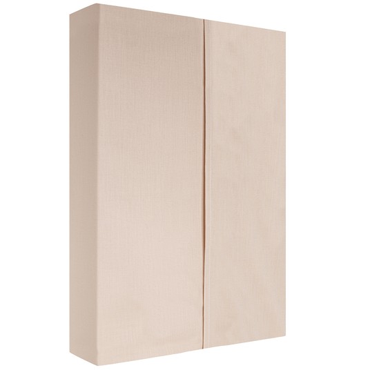 Prześcieradło bawełniane 220x210cm beżowe -zdjęcie numer 2