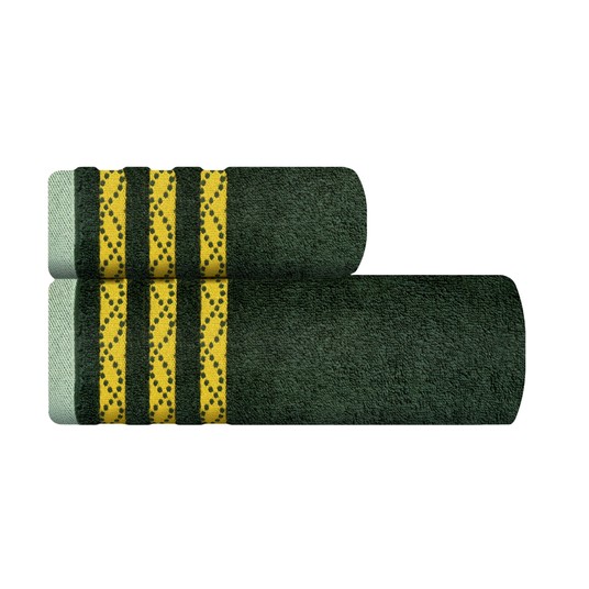 Ręcznik ASPEN 500g/m2, 50x90cm, Ciemny Zielony -zdjęcie numer 2