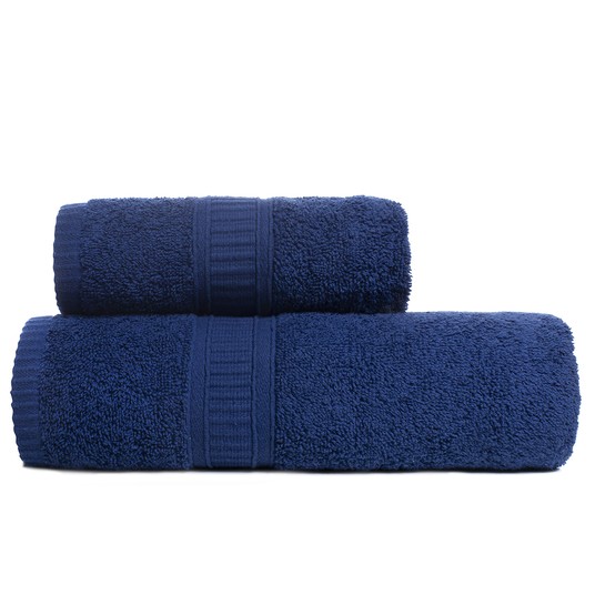 Ręcznik CHARLIE 50x90, 500 g/m2 Granatowy -zdjęcie numer 1