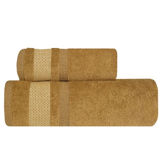 Ręcznik "OLIMPIA" 70x140 500g/m2 Karmelowy -zdjęcie numer 2