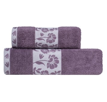 Ręcznik "FLORA" 70x140 450g/m2 Wrzos