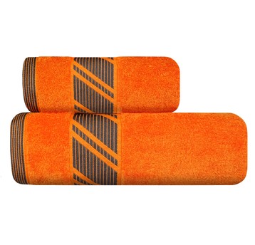 Ręcznik "ORION" 70x140 500g/m2 Pomarańczowy