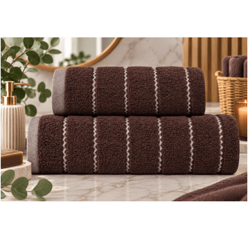 Ręcznik "OSCAR" 70x140 550g/m2 Brązowy
