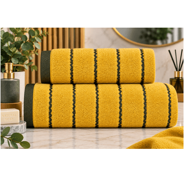 Ręcznik "OSCAR" 70x140 550g/m2 Miodowy